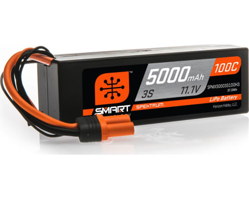 5000mAh 3S 11.1V 100C Smart LiPo Hardcase; IC3 photo