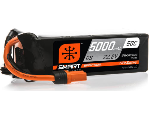 5000mAh 6S 22.2V 50C Smart LiPo Battery; IC5 photo