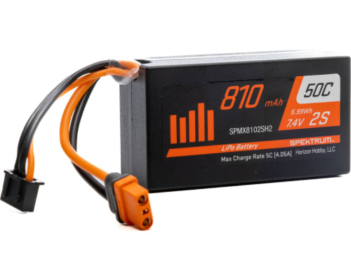 810mAh 2S 7.4V 50C Mini LiPo; IC2 photo