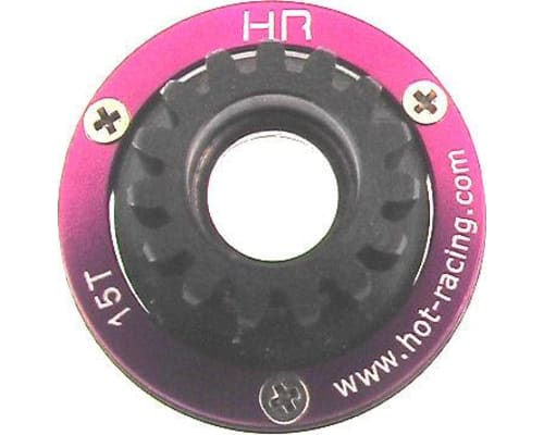 Purple 15 tooth vented clutch bell photo