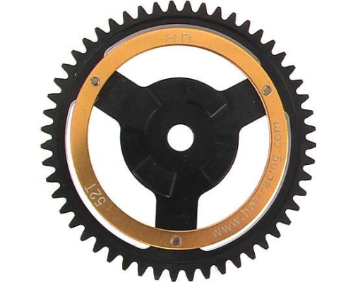 discontinued Dds Gold Steel Spur Gear 52t 1.0m photo