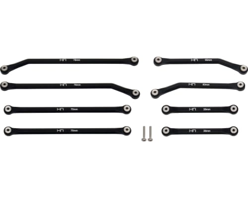 Aluminum High Clearance four Links Set for 6 (153.7mm) Scx 24 photo