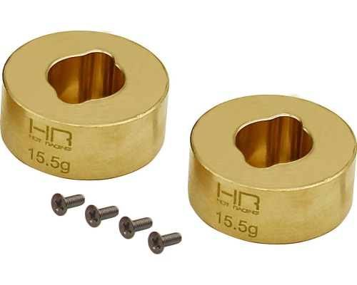 Brass Rear Hub 15.5g AX24 SCX24 photo