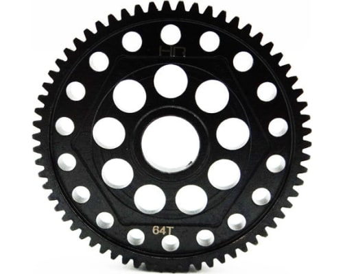 Steel Spur Gear 64 Tooth 32 Pitch - Axial Yeti and SCX photo