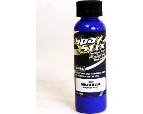 Solid Blue Airbrush Ready Paint 2oz Bottle photo