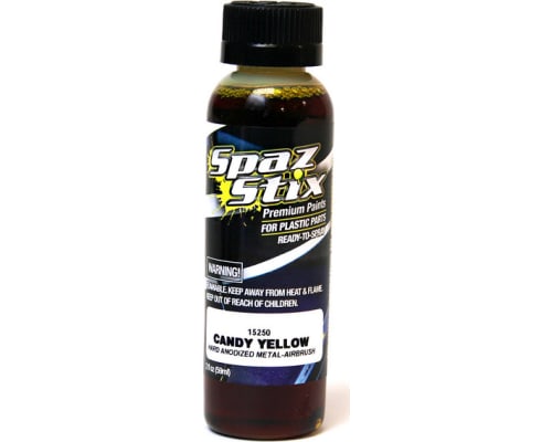 Candy Yellow Airbrush Ready Paint 2oz Bottle photo