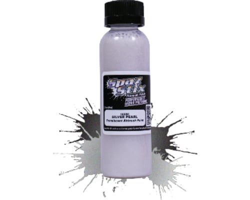 Silver Pearl Airbrush Ready Paint 2oz Bottle photo