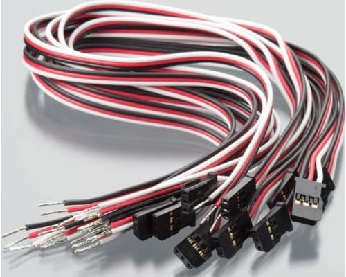 discontinued Servo Lead 10   250mm  Futaba J  10 photo