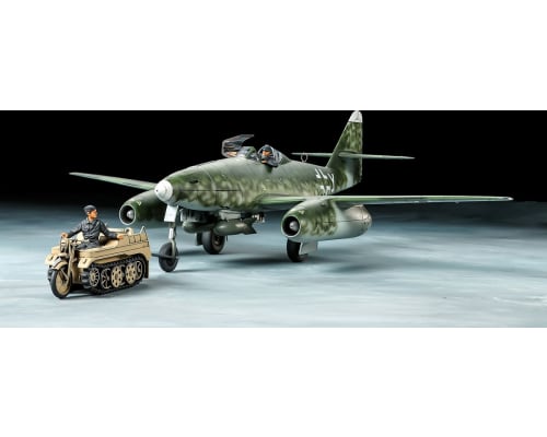 1/48 Messerschmitt Me262 A-2a w/Kettenkraftrad Plastic Model Kit photo