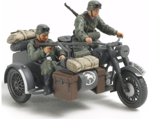 32578 German Motorcycle & Sidecar photo