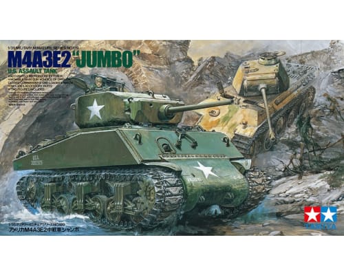 1/35 US M4A3E2 Jumbo Sherman Tank Plastic Model Kit photo