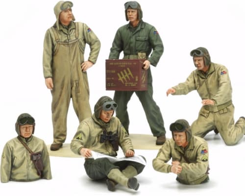 1/35 US Tank Crew Set European Theater photo