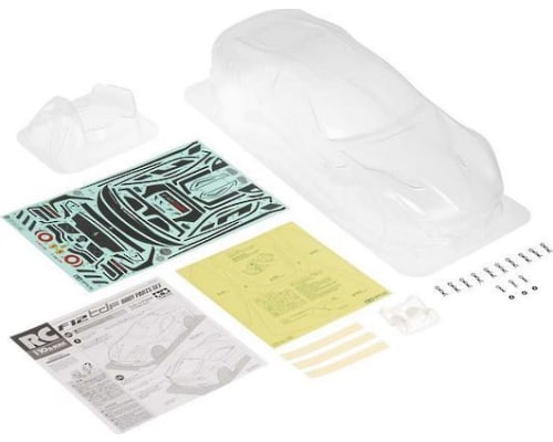 discontinued Ferrari F12tdf Clear RC Body Set photo