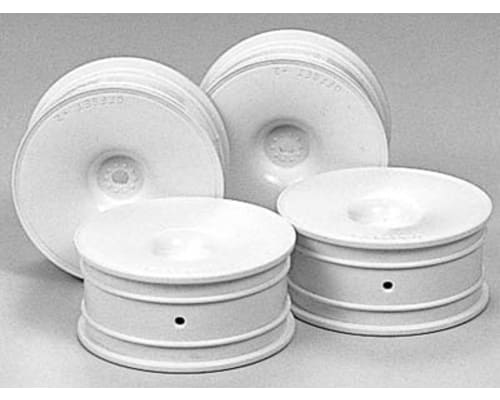 RC 24mm Dish Wheels-4 pieces - White/+2 photo