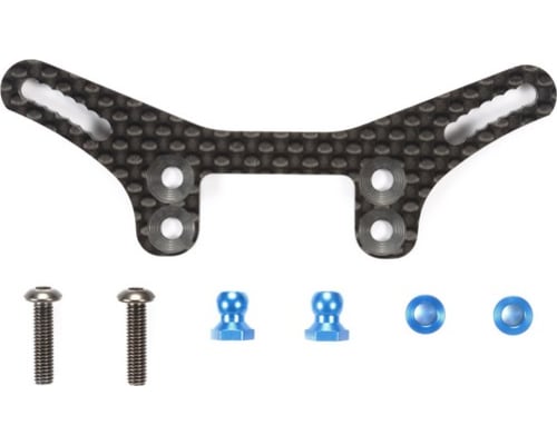 RC TA07 Carbon Damper Stay - Front photo