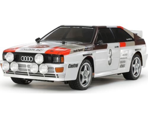 discontinued Audi Quattro A2 Rally Car Tt-02 4WD Kit W/ Motor & photo