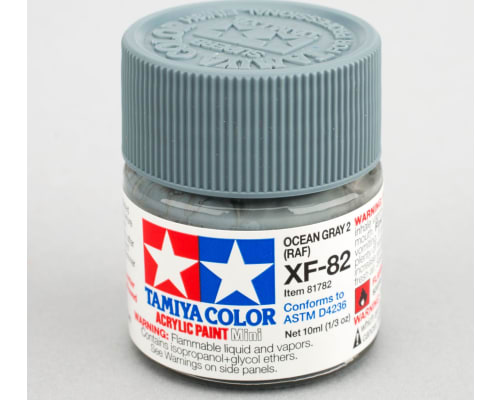 Acrylic Mini XF-82 Ocean Gray 2 RAF 10ml Bottle photo