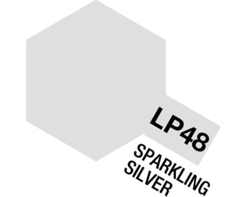 Lacquer Paint LP-48 Sparkling Silver 10 ML photo