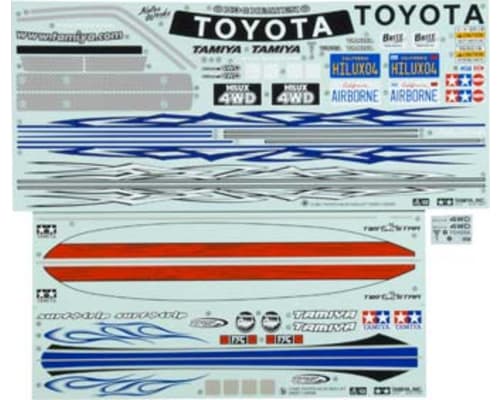 Sticker A & B Metal Transfer Rubber Sheet High-Lift T0Y0TA Hilux photo