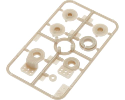 P Parts: servo saver assembly. fits many Tamiya models photo