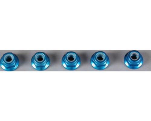 Anodized Aluminum Locknut 4mm 49 (5) photo