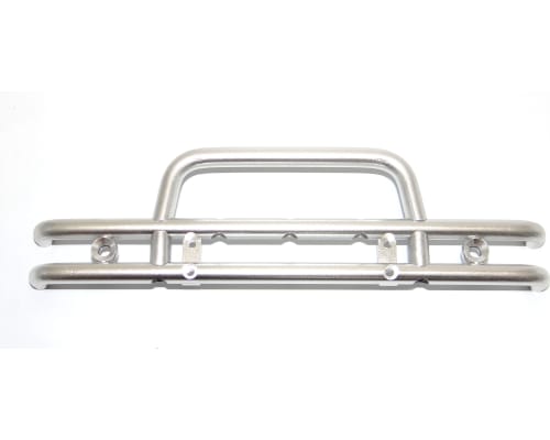 Silver Aluminum with Led Holder Front Bumper Guard photo