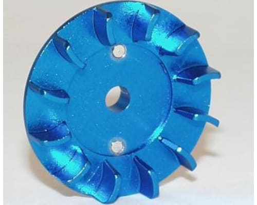 Tamiya Tnx Terra Crusher Blue Aluminum Light Flywheel Fan photo