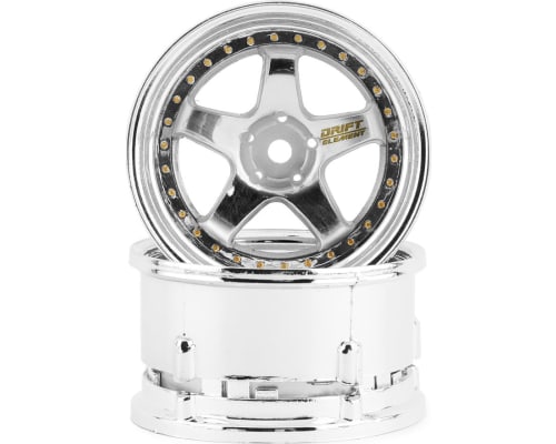 Drift Element 5 Spoke Drift Wheels (Triple Chrome) (2) photo