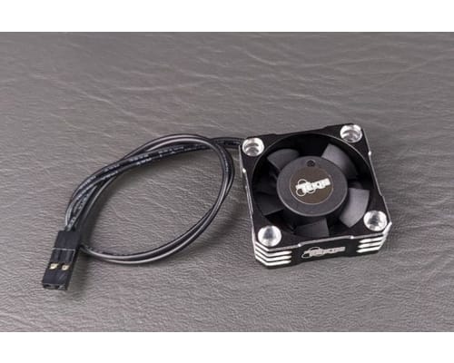 30x30x10 Hiflow Aluminum Cooling Fan (Black/Silver) photo