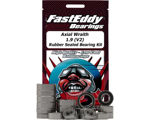 Sealed Bearing Kit - Axial Wraith 1.9 V2 Rubber photo