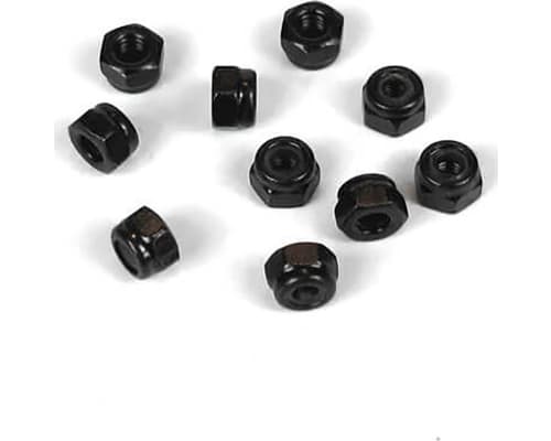 M3 Locknuts black 10 pieces photo