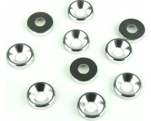M3 Countersunk Washers (aluminum natural 10 pieces) photo