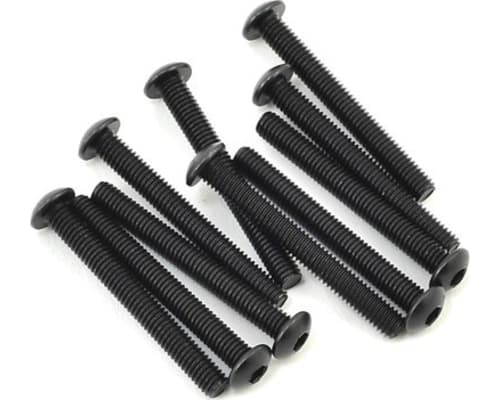 M3x25mm Button Head Screws (black, 10pcs) photo