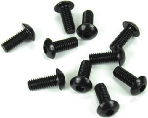 M4x10mm Button Head Screws (black 10 pieces) photo