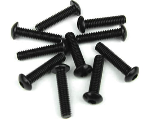 M4x18mm Button Head Screws (Black 10 pieces) photo