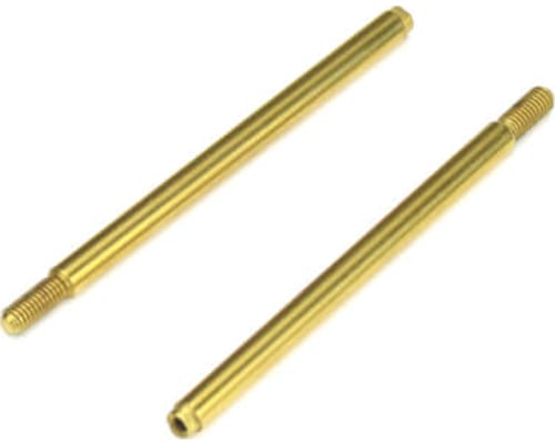 Shock Shafts Rear Steel TiNi coated 2 pieces :ET410 photo