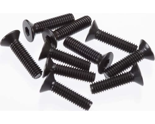 Flat Head Screws M4x15mm Black EB48 (10) photo