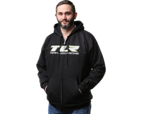 TLR Zip Hoodie Black Large photo