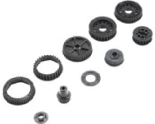 Drive & Differential Pulley Set: 22-4/2.0 photo