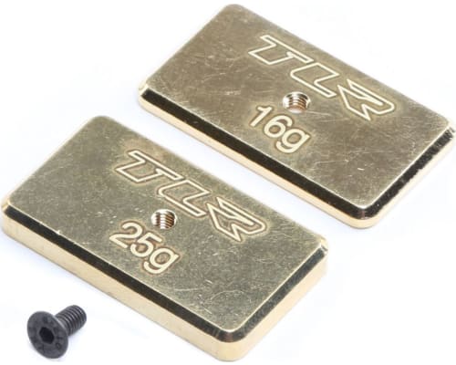 Rear Brass Weight Set 16g & 25g: 22 5.0 photo