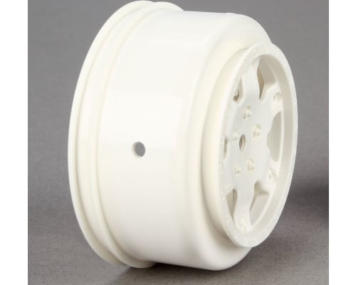 1/10 Front/Rear SCT 2.2/3.0 Wheels 12mm Hex White (2): 22 SCT photo