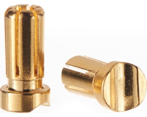 5mm Gold Plated 13mm Long Bullet photo