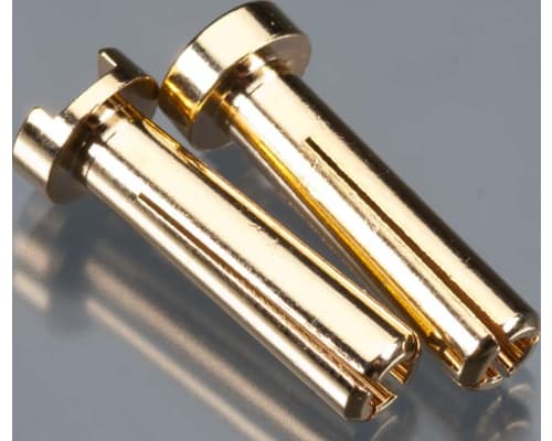 18mm 4mm Bullet Male Connectors (pr) photo