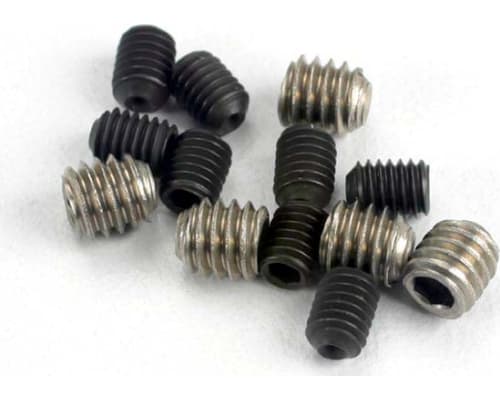 Set (grub) screws, 3x4mm (8)/ 4x4mm (stainless) (4) photo