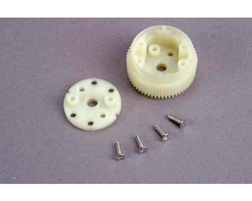 Main diff gear w/side cover plate & screws photo