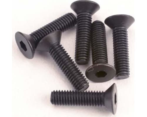 Screws, 3x12mm countersunk machine (6) (hex drive) photo