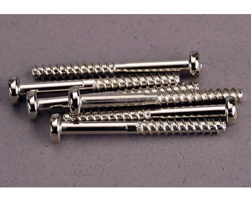 Screws, 3x30mm roundhead self-tapping (6) photo