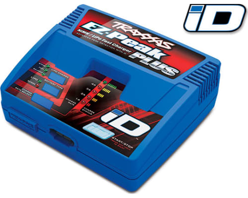 Charger, EZ-Peak Plus, 4 amp, NiMH/LiPo with iD Auto Battery Ide photo