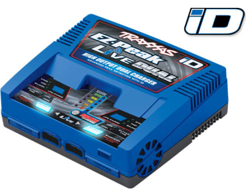 Charger, EZ-Peak Live Dual, 200W, NiMH/LiPo with iD Auto Battery photo