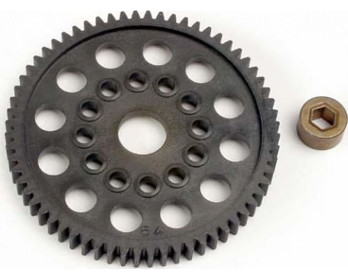 Spur gear (64-Tooth) (32-Pitch) w/bushing photo